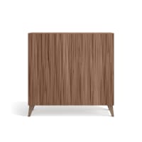 Mueble almacenaje zapatero nogal 90x80x34 cm Tokyo | Maisons du Monde