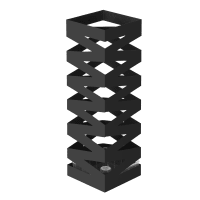 Complementi d'arredo, Portaombrelli in ottone lucido quadrato da ingresso casa Complementi d'arredo, Portaombrelli in ottone lucido quadrato da ingresso casa