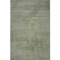 Tappeto Moderno 3D In Flanella 80x150 Cm, Antiscivolo TPR, Lavabile, Design Marmo Fluido Verde Per Soggiorno E Camera