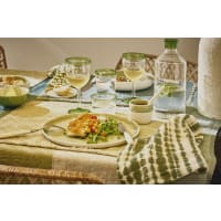 NOVASTYL Lot De 3 Verres à Pied Vin Du Rhin 16.5 Cl Cristallin – Pied Vert, Idéal Vin Blanc Alsacien