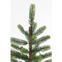 Albero Di Natale Artificiale Boyle Black Box Trees Con Luci LED 185 Cm – 200 Luci Bianco Caldo, Rami In PE E PVC, Apertura A Cerniera - 6