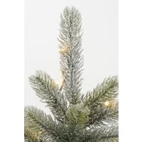 Triumph Tree De Noël Artificiel étroit LED Forêt Dépolie Taille En Cm 260 X 140 Vert 360 Lumieres Avec Led Blanc Chaud