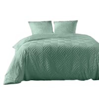 DOUCEUR D'INTERIEUR parure 3 pièces 260 x 240 cm imprime delifique