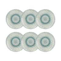 Lot De 6 Assiettes à Dessert Quid Aquarelle En Mélamine 20 Cm - Extra Résistantes
