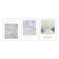 Reproduction Tableau Monet 'Régate à Argenteuil' - Impression Sur Toile Encadrée, Fabriqué En Italie