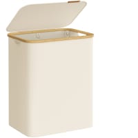 Cesto Portabiancheria In Tessuto Sacco Grigio Doppio Pieghevole Cm 54x345xh505 59672154