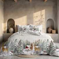 Parure De Lit Vintage Casimir - Housse De Couette 130x190 + Taie - Coton - TF1