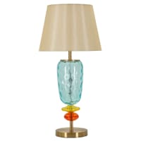 Lampe à Poser en Métal "Merle" 35cm Noir