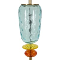 Lampe à Poser Karia Dorée Athezza Eclairage Luminaire Lustre en Métal 27x27x30cm - L'Héritier du Temps
