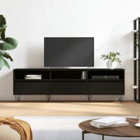 mueble-tv-2-puertas-1-caj-n-color-negro-roble-kalma-maisons-du-monde