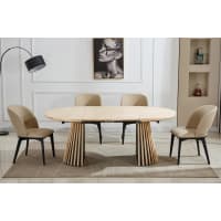 Table Ronde Maison Extensible Table ronde extensible bois : l'intimité du cercle, l'espace de la ...