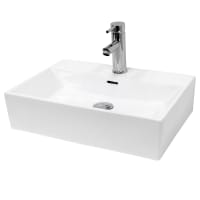 Lavabo sobre encimera rectangular bandeja 71x39x11,45 cm