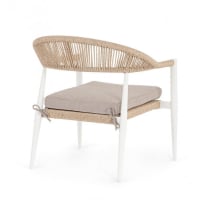 Pouf velours côtelé beige Myra | Maisons du Monde Pouf velours côtelé beige Myra | Maisons du Monde