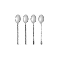 Set 4 Cucchiai Dessert Con Manico In Ceramica A Motivo Mucca, Acciaio Inossidabile, 15,2 Cm, Lavabili In Lavastoviglie - 6