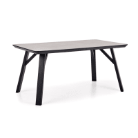 Mesa para 4/6 personas gris 160x90 cm