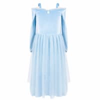 Costume Licorne 4 Pièces – Jupe Buste, Ailes, Baguette Et Diadème – Déguisement Fête Pour Filles 3-8 Ans