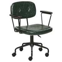 HOMCOM Sedia da ufficio Fuzzy con orecchie da coniglio, sedia