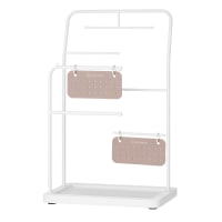 Porta Gioielli A Forma Di Manichino Con Divano E Tacco Alto, Espositore Compatto Per Orecchini E Collane, Modello Piccolo - 4