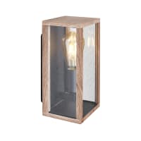 Aplique de pared velada e27 con alimentación de red, 29 cm de alto ...