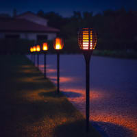 Lot De 10 Lampadaires Miniatures Pour Train HO – Déco Micro-paysage En Plastique Noir – 10 X 1,5 Cm