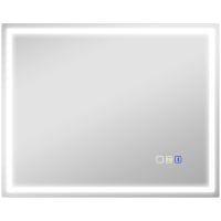 Specchio da bagno rotondo a LED 100x100 cm - Antiappannamento, 3 colori, tempo e temperatura, IP44 | Leroy Merlin