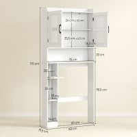 Mueble sobre inodoro 80x19.5x170 cm blanco cropped-2