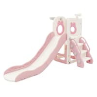 Pilsan Toboggan Enfant 3-en-1 avec Panier de Basket Pilsan Toboggan Enfant 3-en-1 avec Panier de Basket