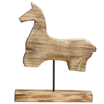 Décoration cheval en bois - Menuiserie Pichot