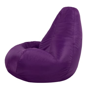 Pouf inclinable extérieur violet