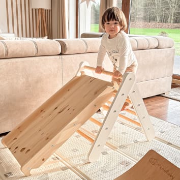Kidkraft® Tenda rigida per bambini e struttura per arrampicata montessori 