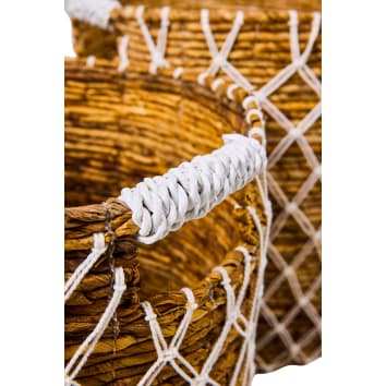 Kit Per Cestini Intrecciati In Corda Macramè - Per Principianti, Con Istruzioni, Cotone E Accessori - Foto 3