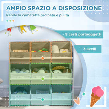 HNZIGE 4 Ceste Portaoggetti Cubo In Tessuto 33x33x33 Cm Con Manici In Pelle - Bianco E Nero - Contenitori Pieghevoli Per Scaffali E Armadi - 3