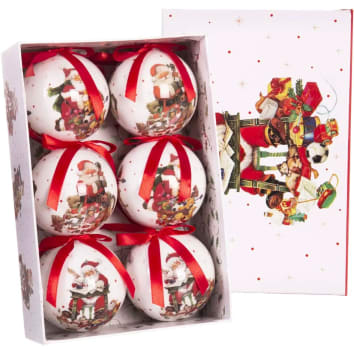Coffret De Savon Vintage Avon Spécial Père Noël - Boule Décoration Guirlande - Neuf Jamais Ouvert