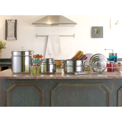 Elysée - Série De 3 Casseroles Inox - 16/18/20cm The Bradery