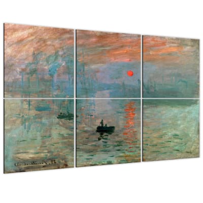 Tableau - Nuit Étoilée sur le Rhone Vincent Van Gogh cm 80x100 | Leroy Merlin
