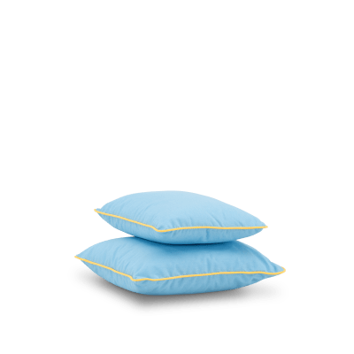 Lot De 2 Coussins Décoratifs Pour Chambre D'Enfant - Motif Floral Jaune Vert Ou Rose Blanc, Confortables Et Doux