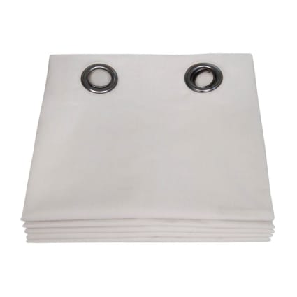 Tenda cotone riciclato (135 x 240 cm) Dune Grigio chiaro - Tende/Tende