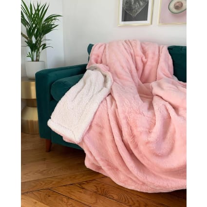 WAVVE Coperta Plaid Pile Di Flanella 260gs - 150x200 C, Blu Navy - Foto 12