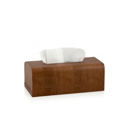 Boîte à Mouchoirs En Bois Élégante - Ouverture Par Le Haut - Déco Maison/Bureau - Dimensions 8x13x26cm