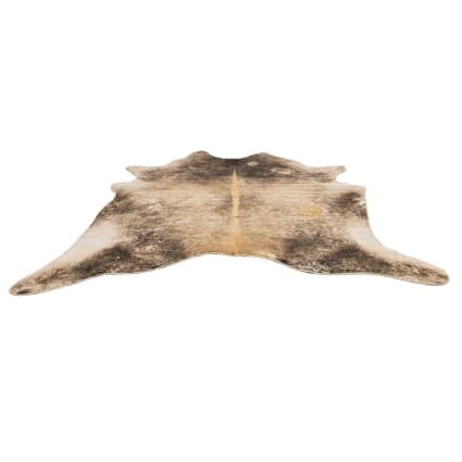 Kuhmotiv Teppich - Kunstfellteppich Mit Kuhmuster 135x140cm Für Zuhause