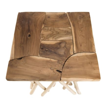 VEVOR Banc de douche d'angle en teck, hauteur 43,2 cm, rayon de 30,5 cm, 100% bois de teck, 136,1 kg avec étagère de rangement, tabouret de douche pour douche intérieure et extérieure