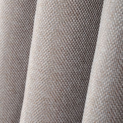 Douceur D'Intérieur - 1600523, Tenda Con Passanti , 140 X 260 Cm Essentiel Poliestere Unito Beige 87830618