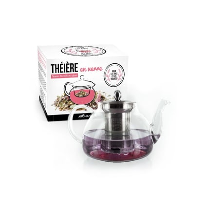 Carafe à Eau En Verre (acrylique) 1,5 L Avec Couvercle Silicone - Bec Verseur Sans Goutte, Design élégant, Pour Thé, Jus, Vin, Lait - Facile à Nettoyer