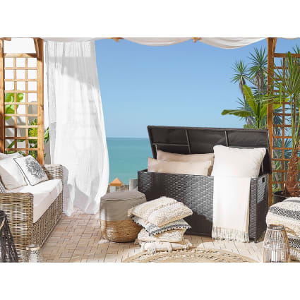 Arcón 126 cm 46 cm marrón Modena | Maisons du Monde