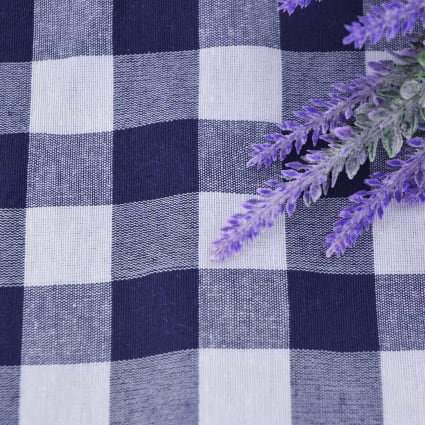 Rouleau Nappe Jetable 137 X 1000 Cm à Carreaux Bleu Blanc – Avec Boîte Découpe Pratique