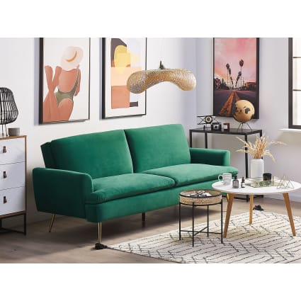 Divano Velluto Verde Scuro Divano Letto Velluto Verde Scuro Posti