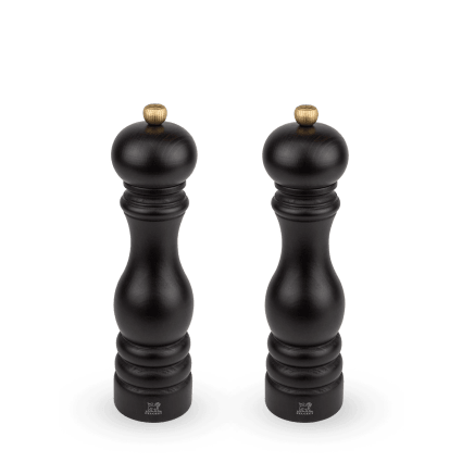 Accessoire Cuisine Design HOME EC Set Moulins Sel Et Poivre Inox - Mécanisme Céramique Réglable - 19cm - Capacité 170g Salieres Et Poivrieres