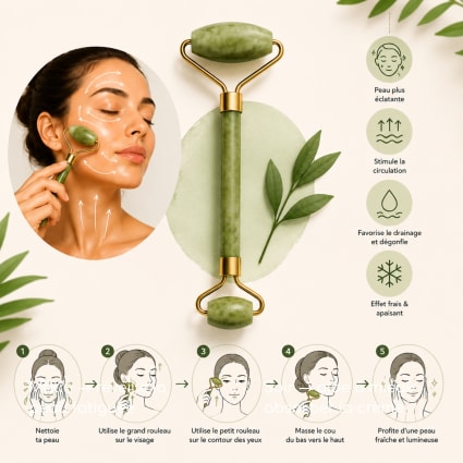 masajeador facial masaje de jade