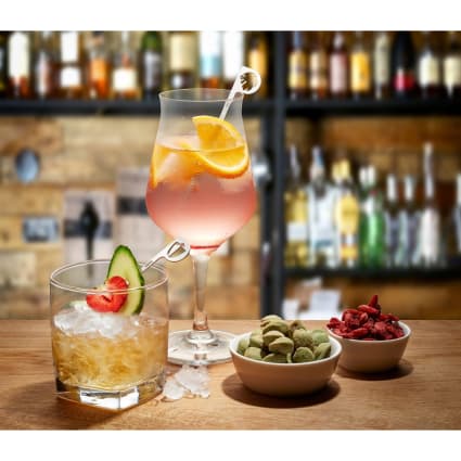 Piques à cocktails « Pineapple » Or