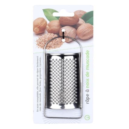 Patisse Grattugia Per Noce Moscata In Acciaio Inox 9419: Lunghezza 11 Cm, Ideale Anche Per Cioccolato, Zenzero E Scorza Di Limone